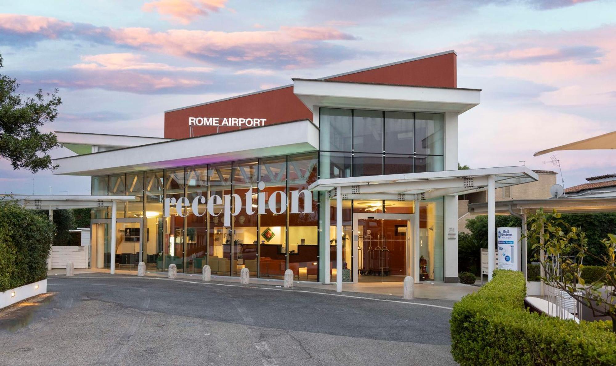 Best Western Hotel Rome Airport Fiumicino Esterno foto