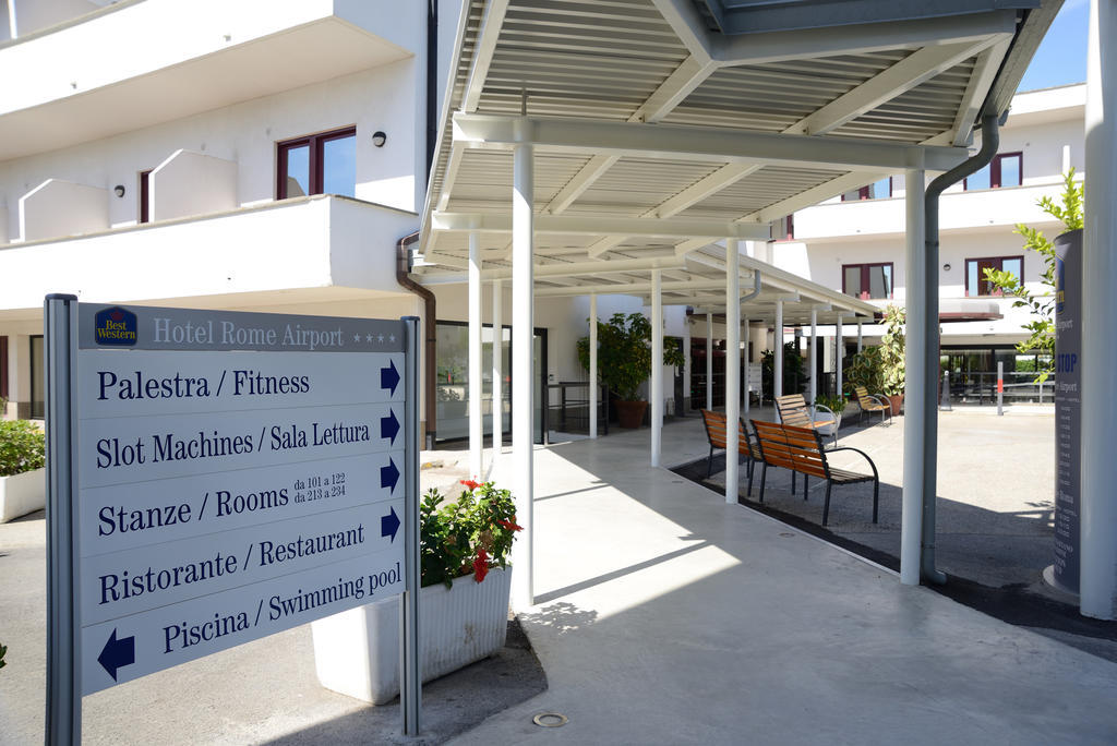 Best Western Hotel Rome Airport Fiumicino Esterno foto
